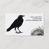 RavenのNestの名刺またはプロファイルカード 名刺 (裏面)