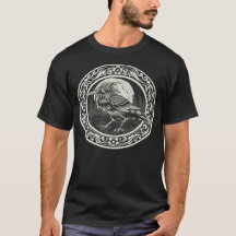 Ravenシャツ男性女性TシャツゴシックBIR