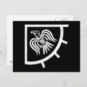 Ravenバナーバイキングフラグ ポストカード (正面/裏面)