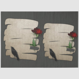 Ravenバラ紙ゴシック20x30デクページ  薄葉紙