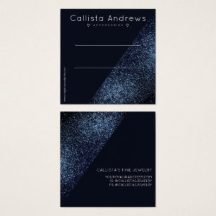 RavenブラックグリッターGeoハートヘアクリップ表示