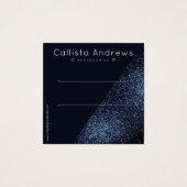 RavenブラックグリッターGeoハートヘアクリップ表示 (正面)