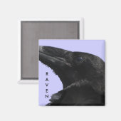 Ravenプロファイル磁石 マグネット (正面/裏面)