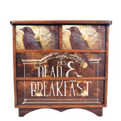 Ravenヴィンテージ不気味デコページ 薄葉紙