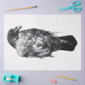 Raven白黒デコページ 薄葉紙 (クラフト)