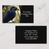 Raven 素朴 - Natures Guardian 名刺 (正面/裏面)