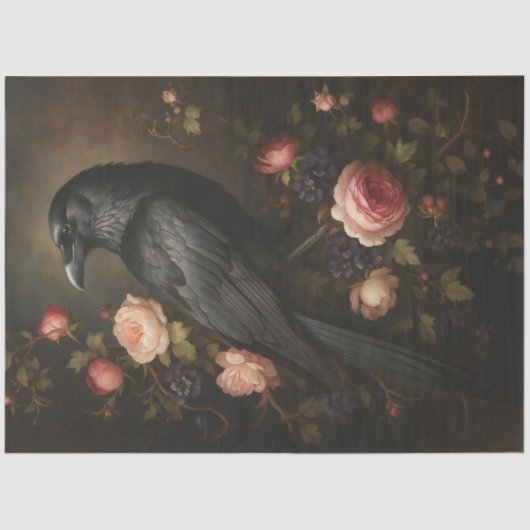 Raven Among Roses 薄葉紙 (正面)