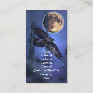 Raven and Moon名刺 名刺