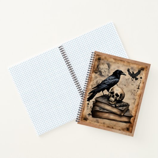 Raven and Skull Magic ノートブック (内部)