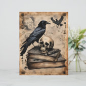 Raven and Skull Magic Scrapbook Paper (スタンド正面)