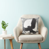 Raven And The Moon クッション (椅子)