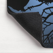 Raven Art Mouspads Crow Artカッコいい Computer Gift マウスパッド (コーナー)