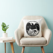 Raven Art Pillows First Nations Wildlife Pillows クッション (椅子)