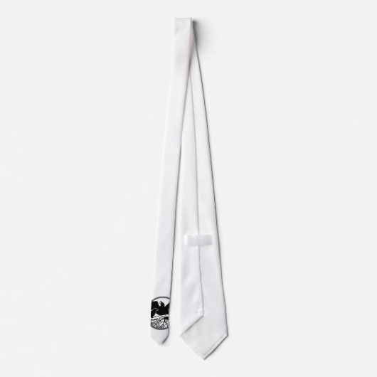 Raven Art Ties Wildlife Crow / Raven Nectie Gives ネクタイ (裏面)