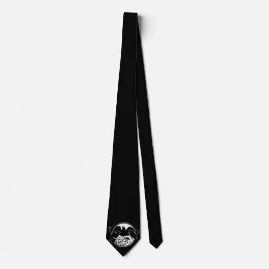 Raven Art Ties Wildlife Crow / Raven Nectie Gives ネクタイ (正面)