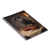 Raven Candlelit Violinノート ノートブック (右側)