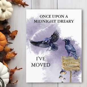 Raven Crow Halloweenの発表 ポストカード