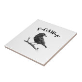 Raven F-CAW-F Halloween Minimalist タイル (側面)