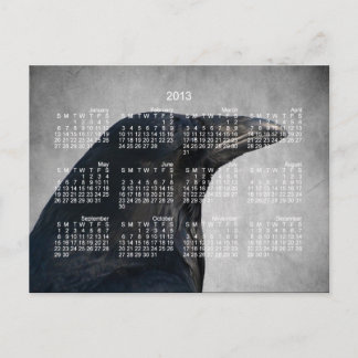 Raven Glamor Shot; 2013年カレンダー ポストカード