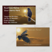 RAVEN & GOLDEN SUNLIGHT名刺 名刺 (正面/裏面)