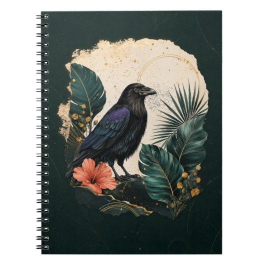 Raven in the Emerald Garden ノートブック (正面)