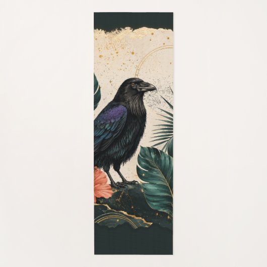 Raven in the Emerald Garden ヨガマット (正面)