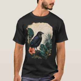 Raven in the Emerald Garden Tシャツ