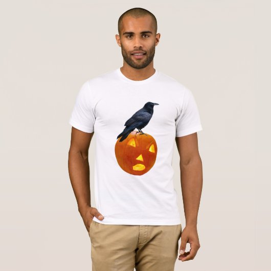 Raven Jack-o-Lantern Tシャツ (正面フル)