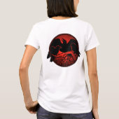 Raven Jacket Women's Raven /クロウアートジャケット Tシャツ (裏面)
