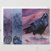 Raven Junk Journalページ (正面/裏面)