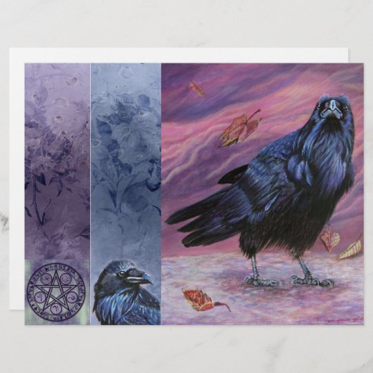 Raven Junk Journalページ (正面/裏面)