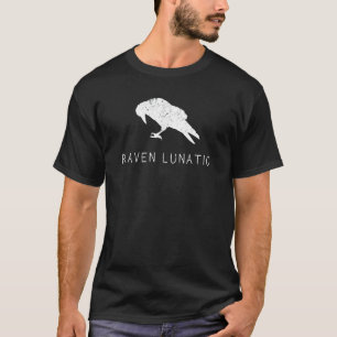 Raven Lunatic Shirtおもしろい鳥ゴシックゴシック様式ギフトメンズ Tシャツ