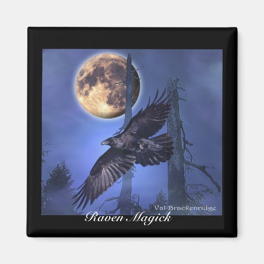 RAVEN MAGICK マグネット (正面)