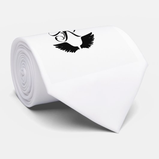 Raven Monogram – 自分のネクタイを作成 ネクタイ (ロール)