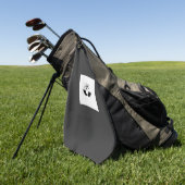 Raven Monogram - CYO – プロモーションゴルフタオル ゴルフタオル (グリーン)