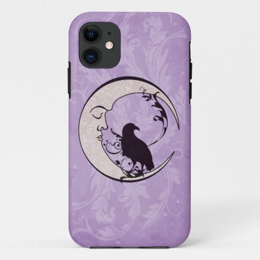 Raven Moon iPhoneケース Case-Mate iPhoneケース (裏面)