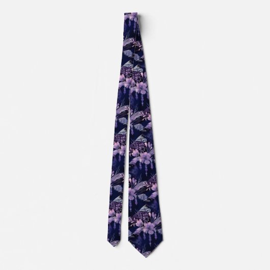 Raven Neck Tie ネクタイ (裏面)