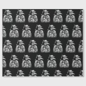 Raven Occult Medieval Plague Doctor ラッピングペーパー (フラット)