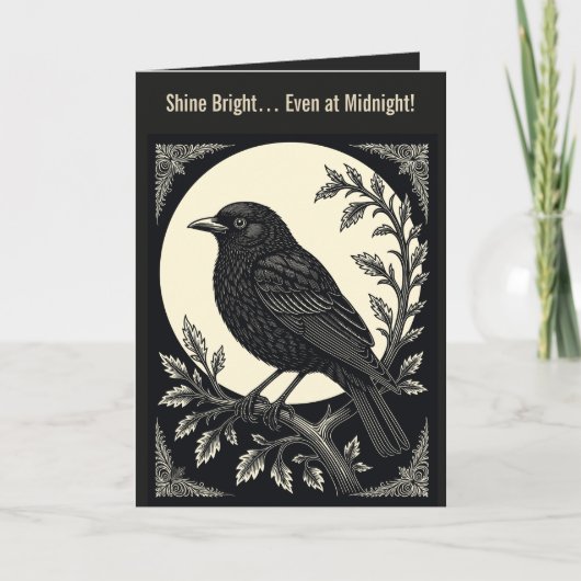 Raven of the Moonlit Crest カード (正面)