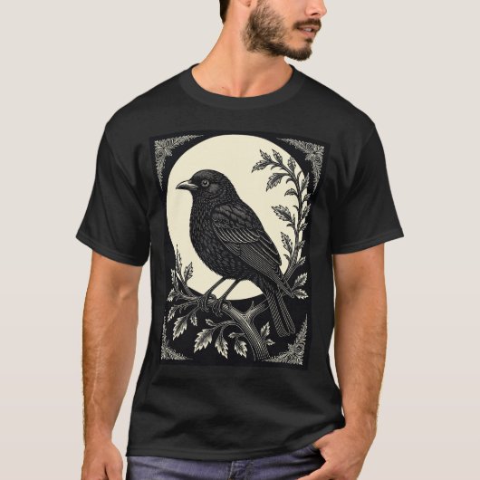 Raven of the Moonlit Crest Tシャツ (正面)