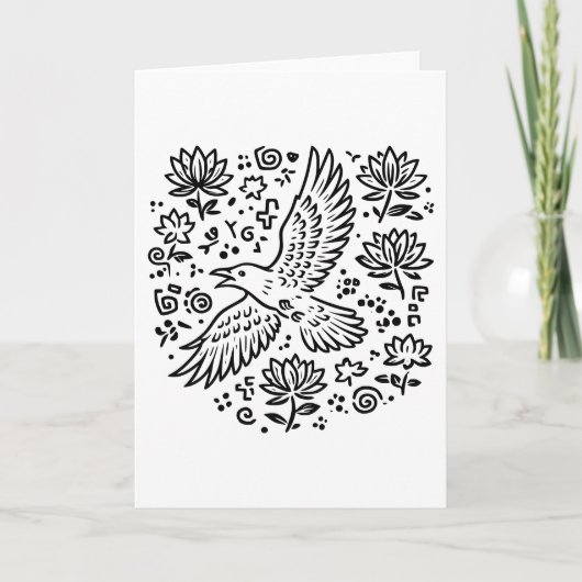 Raven of Transformation カード (正面)