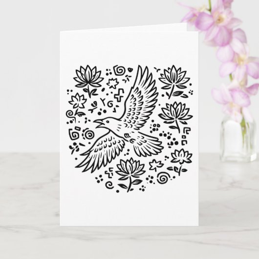 Raven of Transformation カード (蘭)