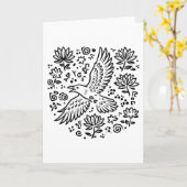 Raven of Transformation カード (黄色い花)