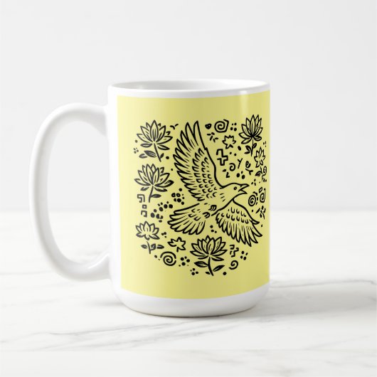 Raven of Transformation コーヒーマグカップ (左)