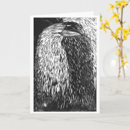 Raven Shadow Self Card カード (黄色い花)