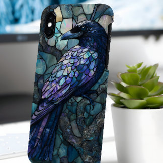 Raven Stained Glass Style (Faux) Case iPhone Cover 16 Proケース