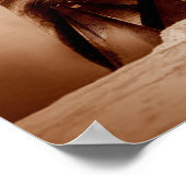 Raven surreal collage  poster ポスター (角)