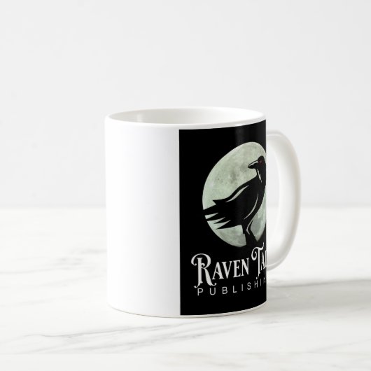RAVEN TALEコーヒーマグ、11オンス コーヒーマグカップ (正面右)