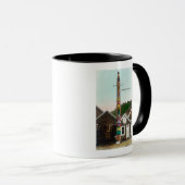 Raven TotempoleWrangellのビュー, AK マグカップ (正面右)