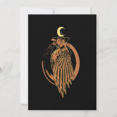 Raven Viking Warrior Valhalla Norse Mythology Gift 招待状 (正面)